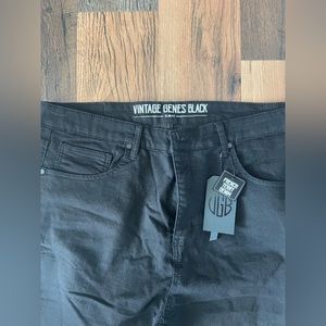 Black denim jeans size 40x30